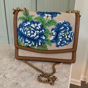 Tory Burch - Worn Once - Painted Emerson Ditsy Bag